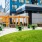 Outdoor Community Space with table seating