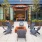 Fire Pit with chairs around